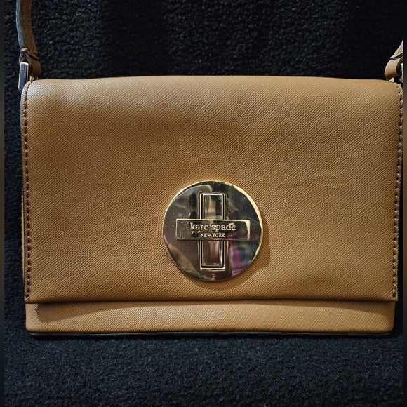kate spade Handbags - Kate Spade Sally Newberry Lane Leather Camel Brown Color Crossbody
